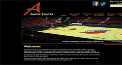 Desktop Screenshot of agamecourts.com